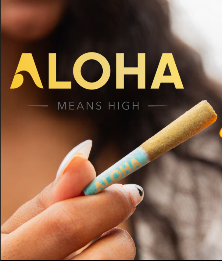 Aloha Pepe Puffs 5 Pack Infused Prerolls with Liquid Diamond (2.5g)