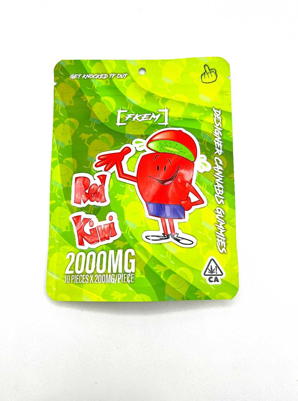 FKEM Red Kiwi Gummies 2000mg