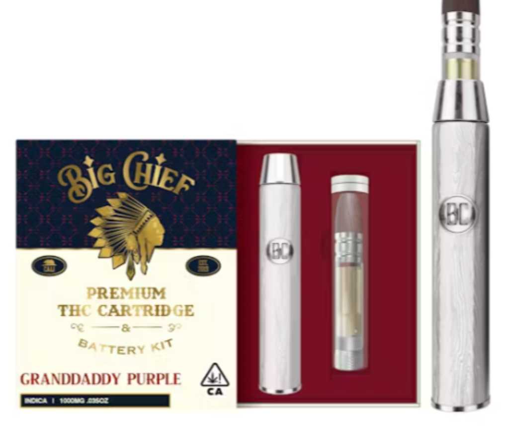 Granddaddy Purple (1g Indica) and Battery Kit All-In-One