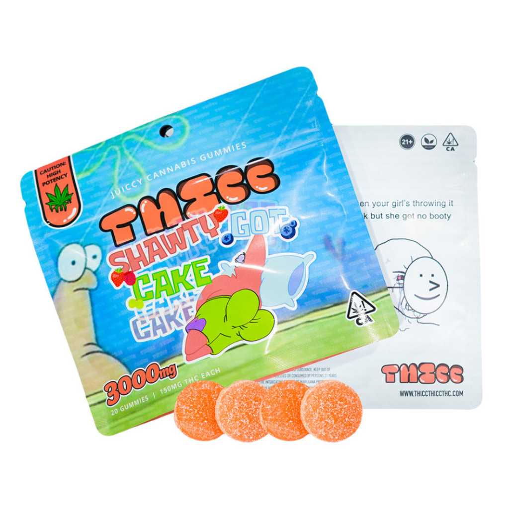 THICC Shawty Got Cake Gummies 3000mg