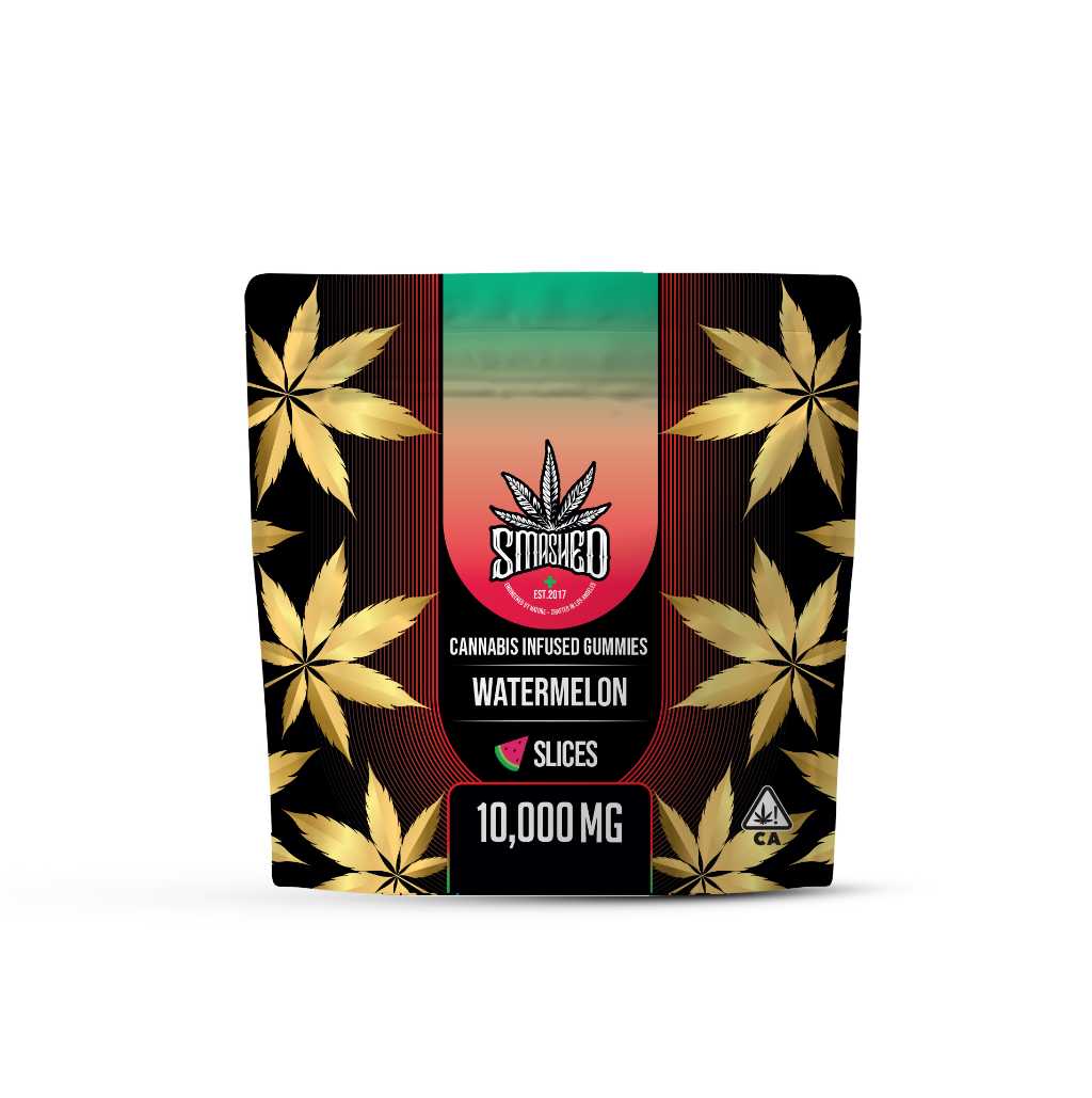 Smashed Gummies Watermelon Slices 10000mg