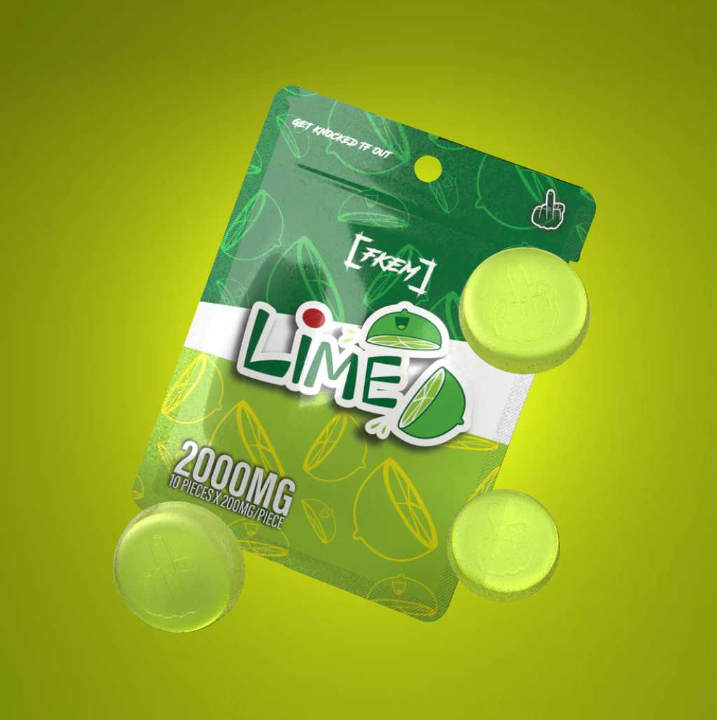 FKEM Lime Gummies 2000mg