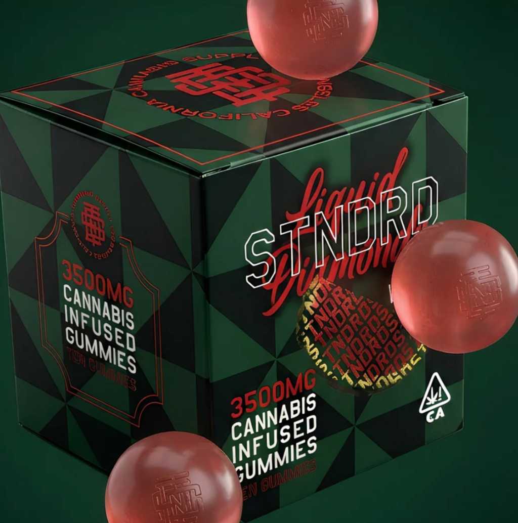 STNDRD Watermelon Liquid Diamond Gummies 3500mg